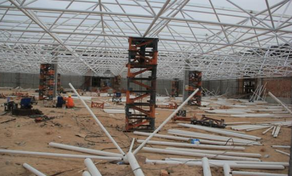 建德盘点钢结构网架装配的步履和相关关注变乱