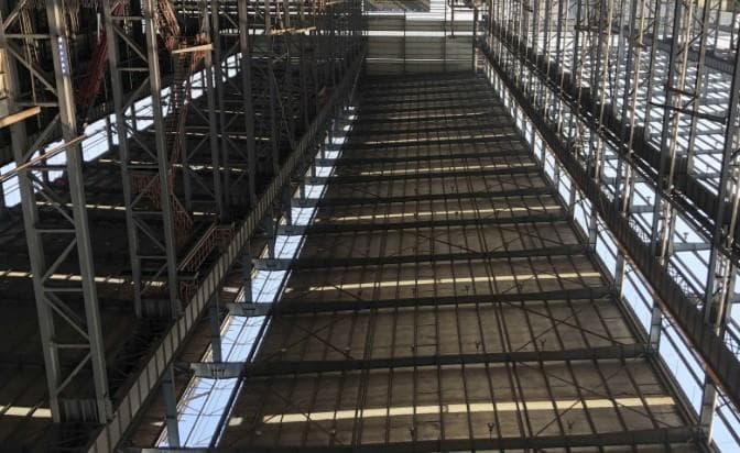 建德加油站网架加工
