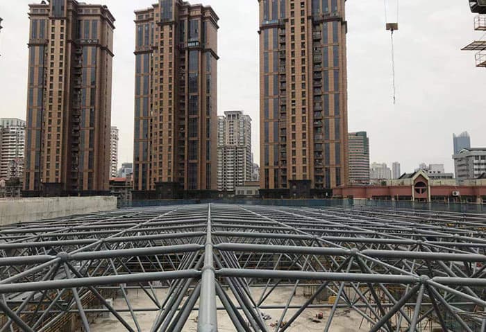 建德螺栓球网架结构