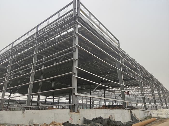 建德钢结构厂房网架工程