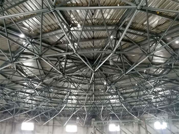 建德洗煤厂蓄水池网架