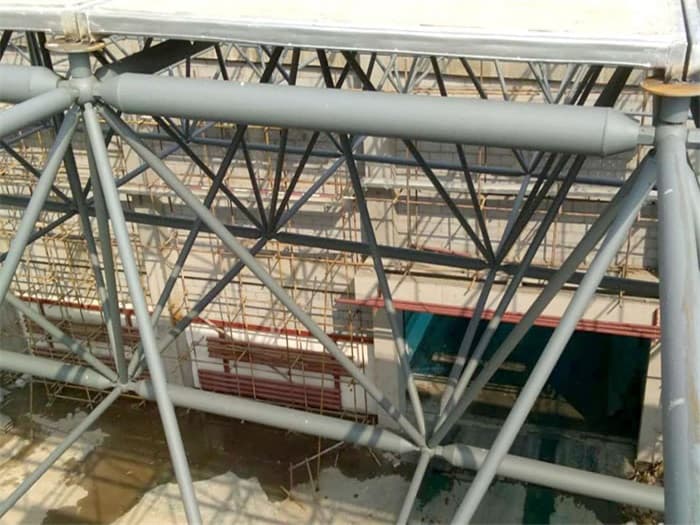 建德公安局网架天基板屋面