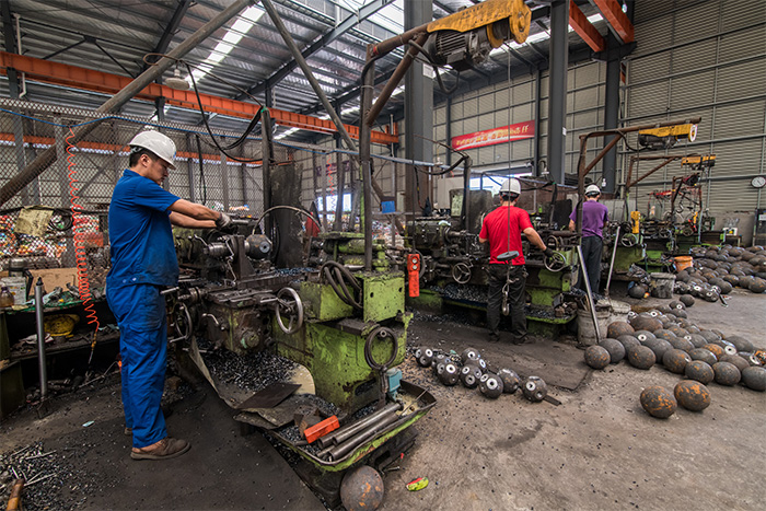 建德网架配件车间